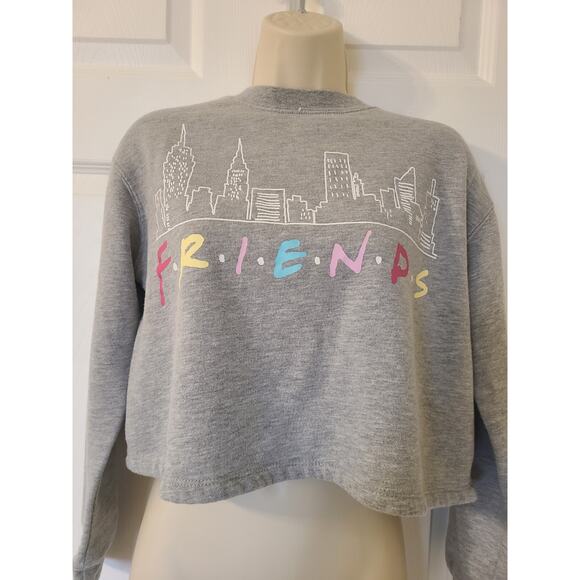 Friends TV Show Graphic Sweater Loose Fit Cropped - Cotton Small - Picture 2 of 4